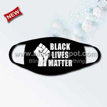 Black Lives Matter Vinyl Transfer Washable Cotton Face Mask Fast Shipment Black Lives Matter Vinyl Transfer Washable Cotton Face Mask Fast Shipment